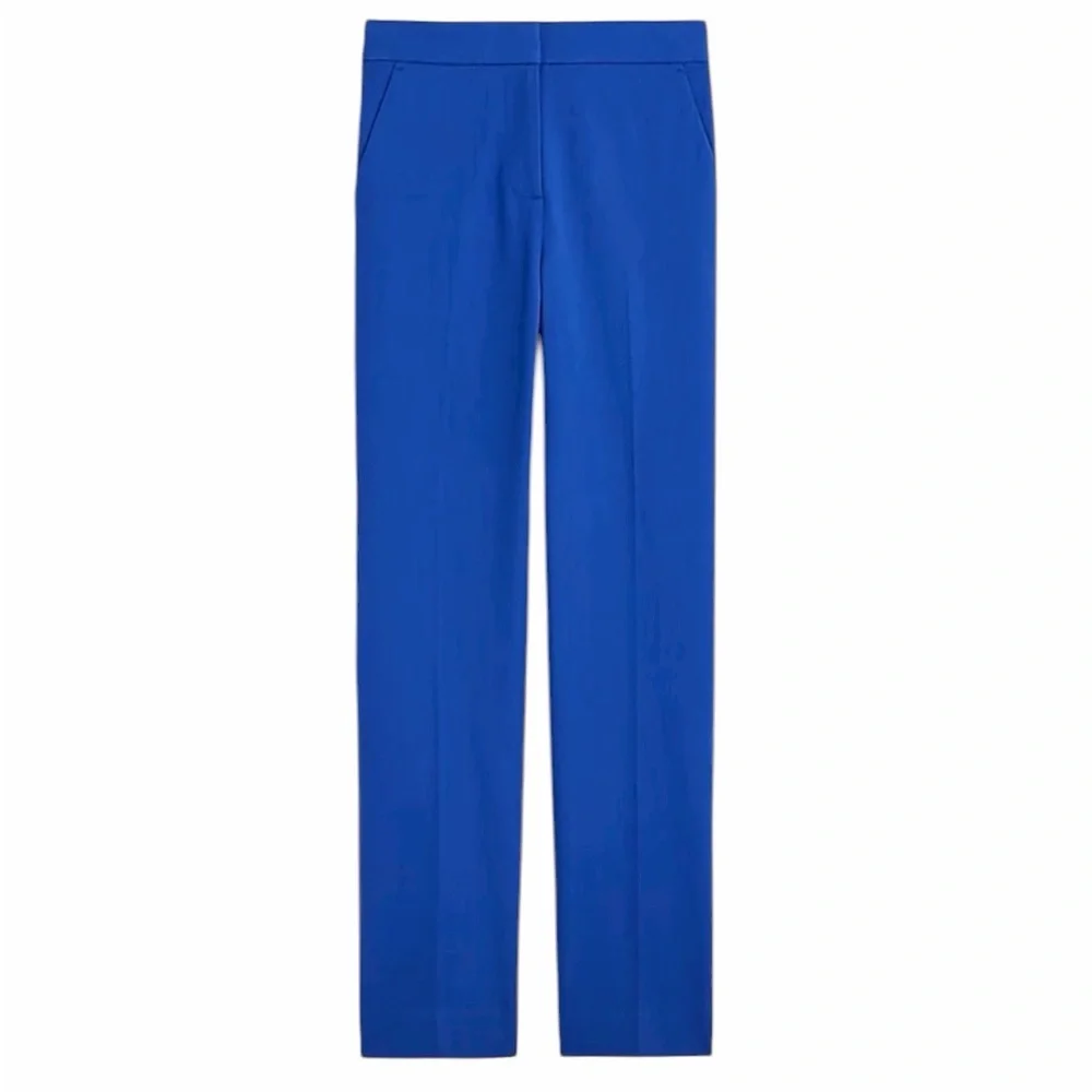 NEW J.Crew Kate Straight Leg‎ Pant Cotton Blend